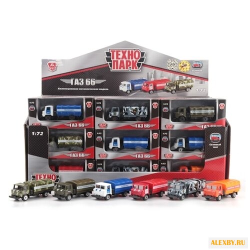 Грузовик ТЕХНОПАРК ГАЗ 66