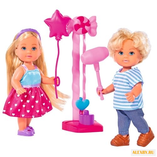 Набор кукол Simba Еви и Тимми