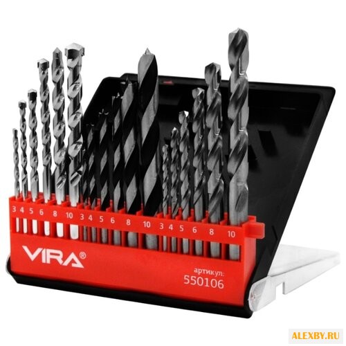 Набор сверл Vira 550106