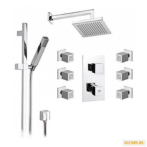 Верхний душ Remer SQ 3 S 93 7 3