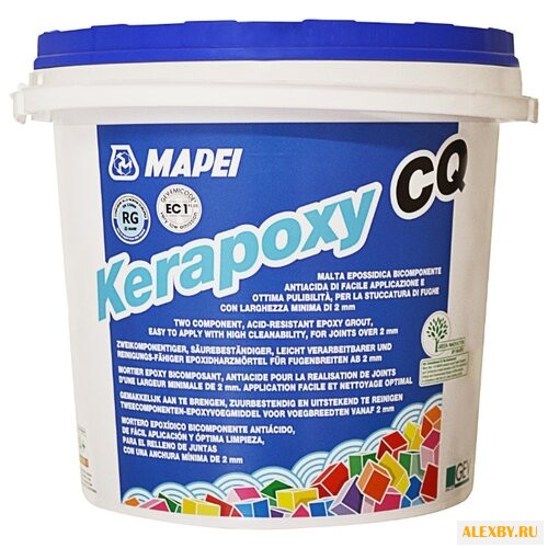 Затирка Mapei Kerapoxy CQ 3 кг