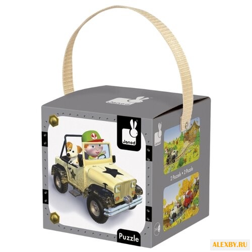 Набор пазлов Janod Внедорожник