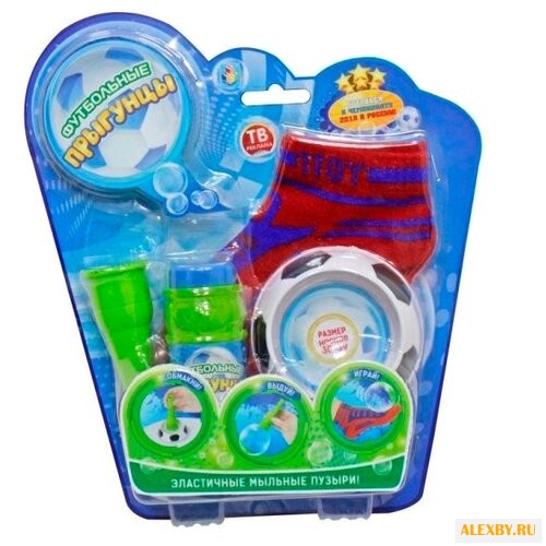 Мыльные пузыри 1 TOY Футбольные