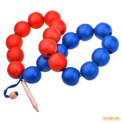 Шнуровка RNToys Бусы счет до 20