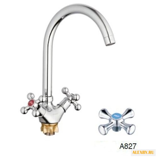 Двухрычажный смеситель для