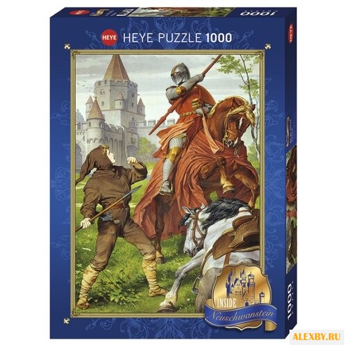 Пазл Heye Neuschwanstein Рыцарь