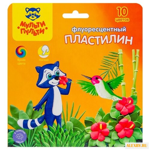 Пластилин Мульти-Пульти Енот на