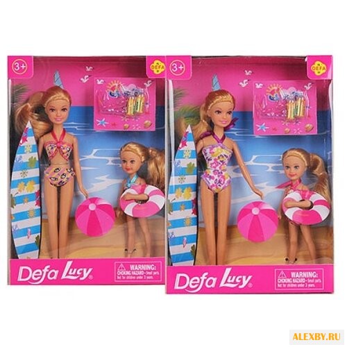 Набор кукол Defa Lucy На пляже
