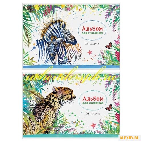 Альбом для рисования на скрепке