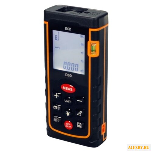 Лазерный дальномер RGK D60 NEW
