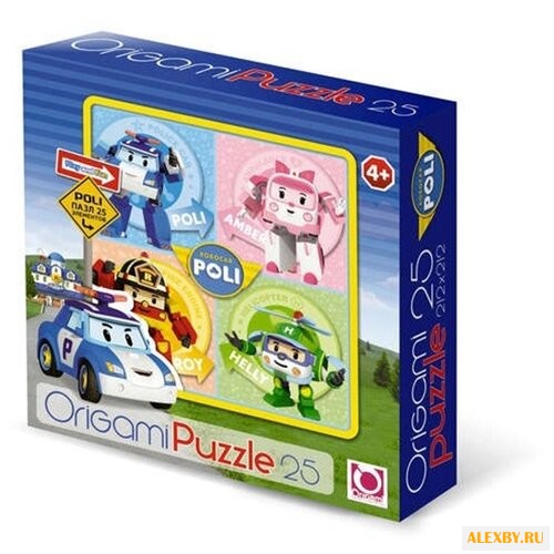 Пазл Origami Robocar Poli