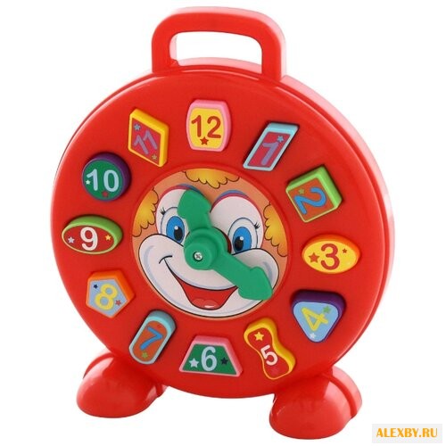 Сортер Полесье Часы Клоун 62741