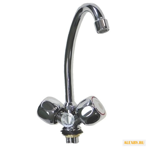 Двухрычажный смеситель для