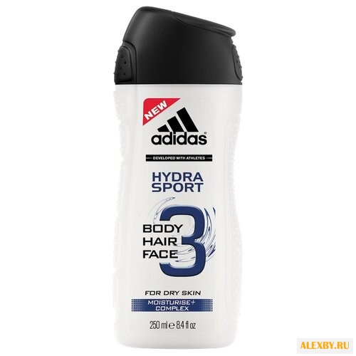 Гель для душа 3 в 1 Adidas