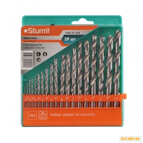 Набор сверл Sturm! 1055-01-SS2