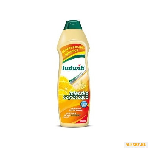 Чистящее молочко лимонное LUDWIK