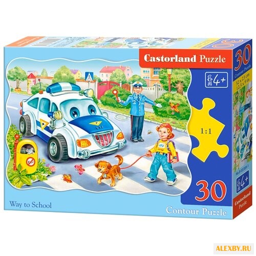 Пазл Castorland Way to School
