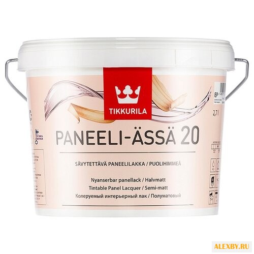 Лак Tikkurila Paneeli Assa 20