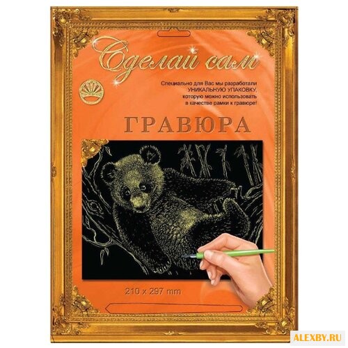 Гравюра Лапландия Панда 37832