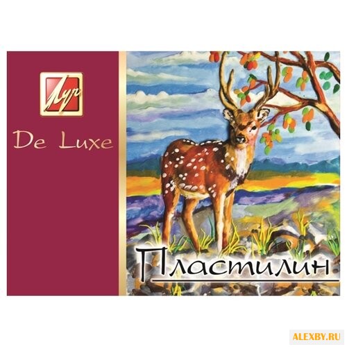 Пластилин Луч Люкс 10 цветов