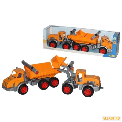 Набор машин Wader Трёхосный