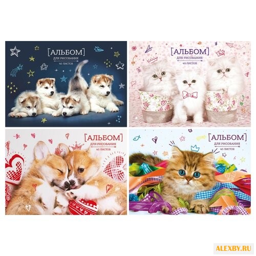 Альбом для рисования на склейке