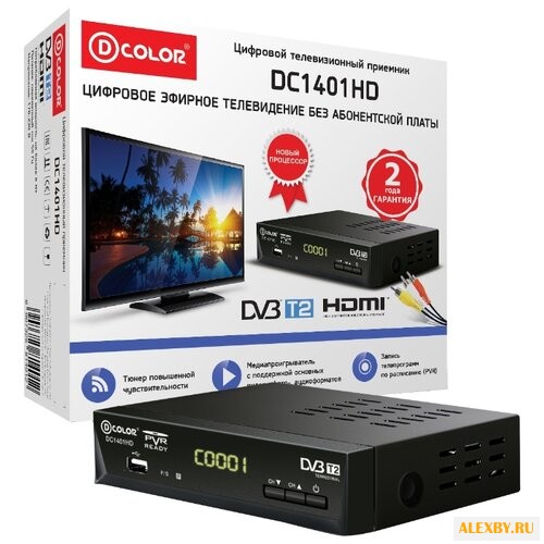 TV-тюнер D-COLOR DC1401HD