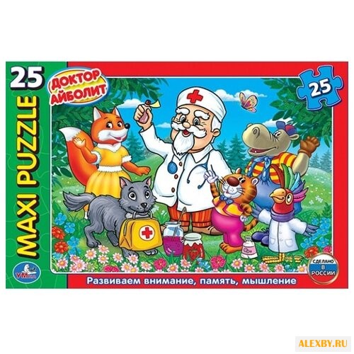 Пазл Умка Maxi Доктор Айболит