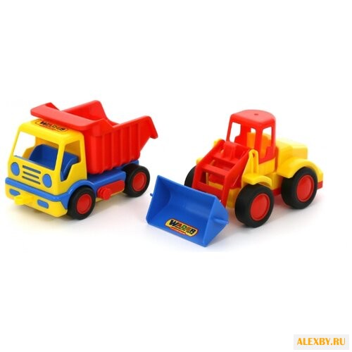 Набор машин Wader Базик 42101