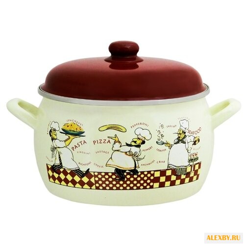 Кастрюля METROT Повара 22 л