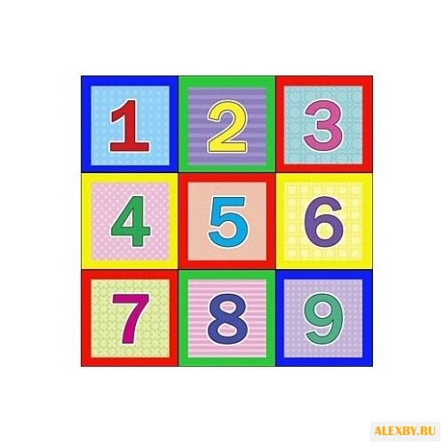 Кубики Рыжий кот выдувные