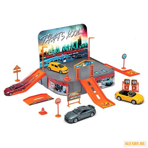 Welly Гараж Playset 96020