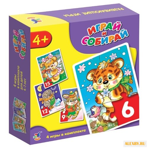 Набор пазлов Дрофа-Медиа Играй