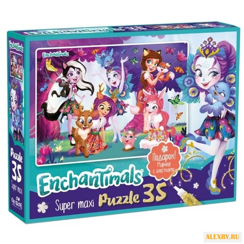 Пазл Origami Enchantimals