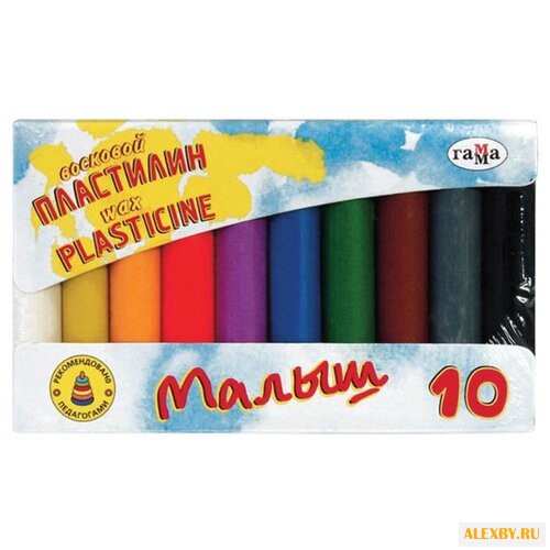 Пластилин Гамма Малыш восковой