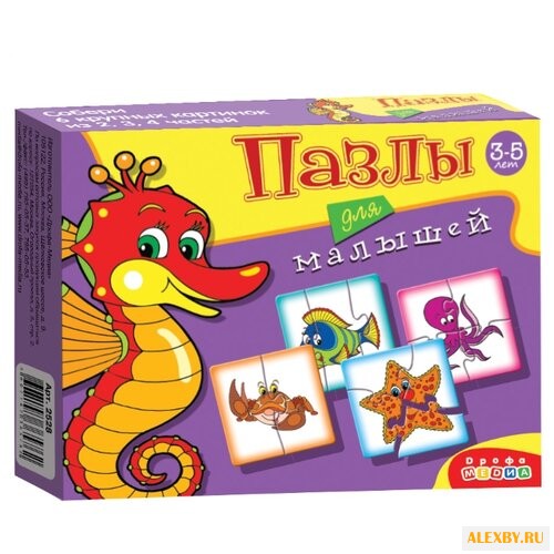 Набор пазлов Дрофа-Медиа Для
