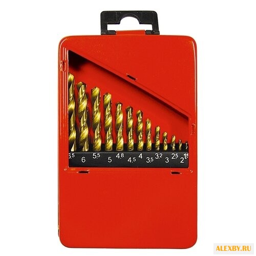 Набор сверл matrix 72386 P4M4X2