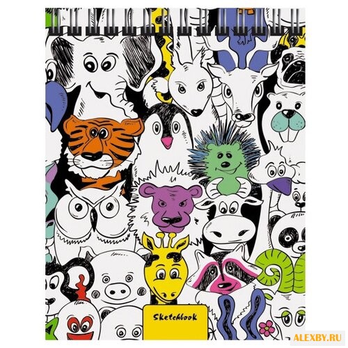 Скетчбук для эскизов Канц-Эксмо