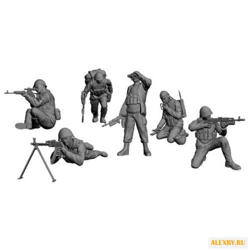 Сборная модель ZVEZDA Советские