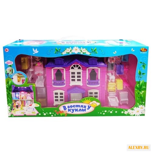 ABtoys кукольный домик В гостях