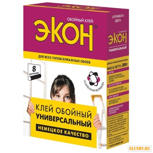 Клей для обоев ЭКОН Универсальный