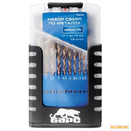 Набор сверл БАРС 72374