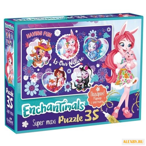 Пазл Origami Enchantimals