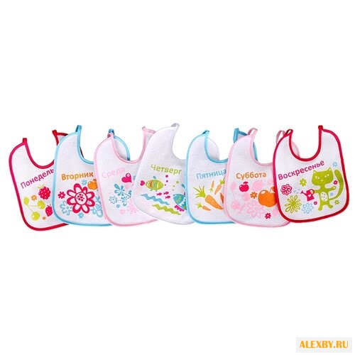 Пома Набор махровых слюнявчиков