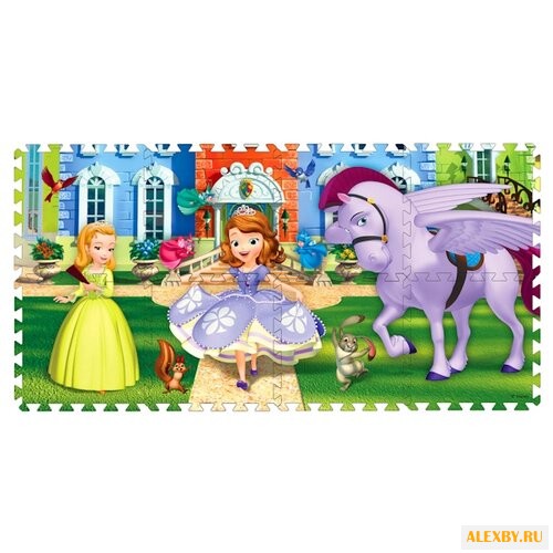 Коврик-пазл Играем вместе