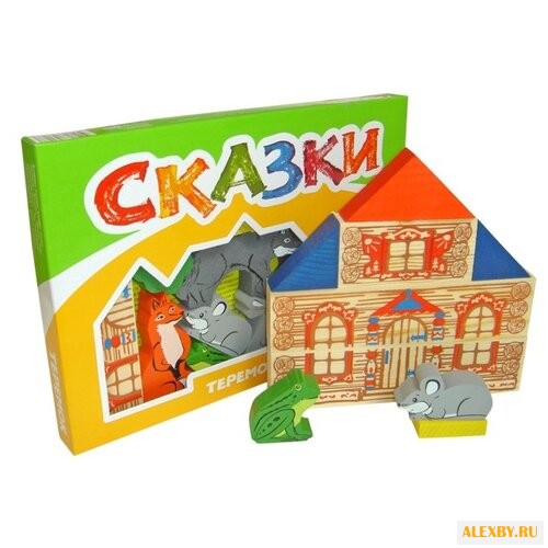 Кубики Томик Теремок 4534-3