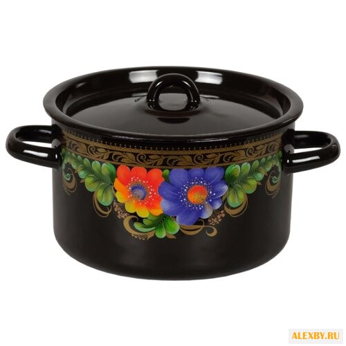 Кастрюля СтальЭмаль 1С16С 1 29 л