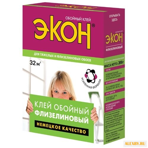 Клей для обоев ЭКОН Флизелиновый