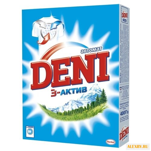 Стиральный порошок DENI 3-Актив