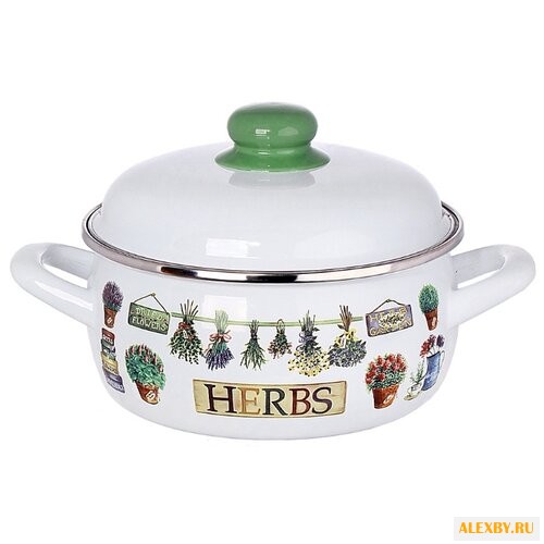 Кастрюля METROT Травы 45 л